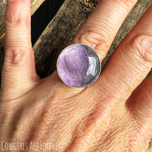 Stone of Peace | Amethyst Adjustable Ring