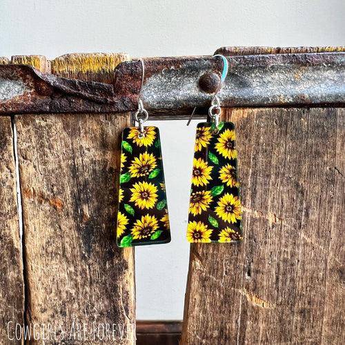 Sunflower | Acrylic Earrings