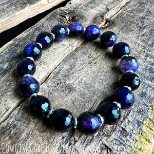 Elegance | Purple Quartz Gemstone Beaded Bracelet