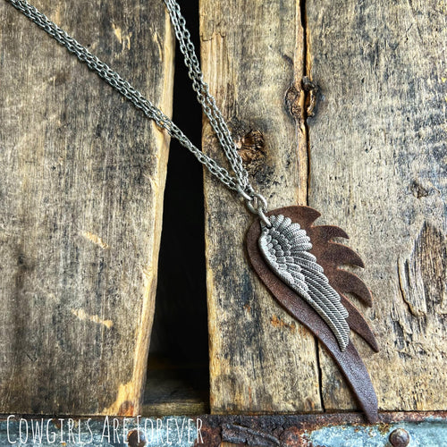 Fly Away | Angel Wing Necklace