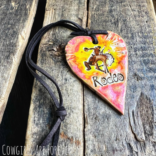 Life's A Rodeo | Ceramic Rearview Reminder