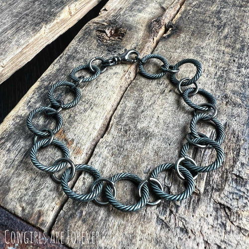 Van | Gunmetal Chain Bracelet