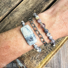 Load image into Gallery viewer, Porcelain | Jasper Focal Beaded Bracelet