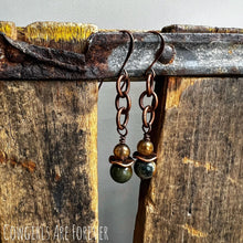 Load image into Gallery viewer, Litt | Copper Chain Earrings