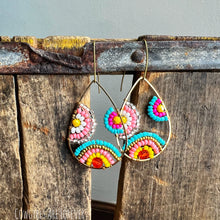 Load image into Gallery viewer, Sunshine | Wire Wrapped Earrings