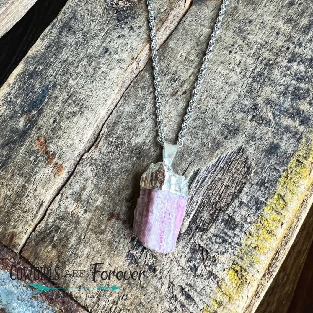 Bridget | Pink Tourmaline Necklace