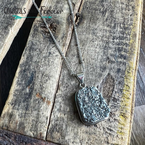 Stellar | Druzy Agate Stone Necklace