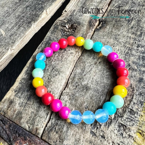 Be Bright | Opal and Glass Beaded Bracelet