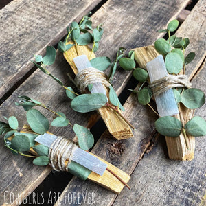 Cleanse | Palo Santo • Selenite • Eucalyptus Bundle