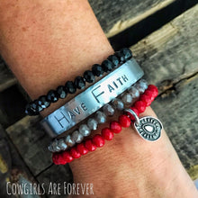 Load image into Gallery viewer, Have Faith | Hand Stamped Cuff Bracelet