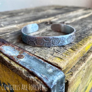 Field of Sunflowers | Hand Stamped Cuff